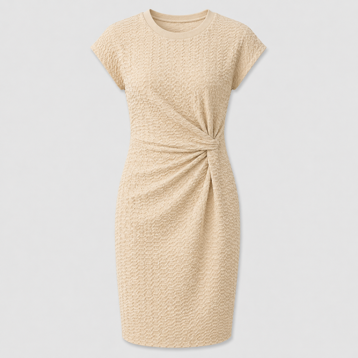 The Reanna Twist Midi Dress